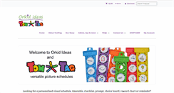 Desktop Screenshot of orkidideas.com